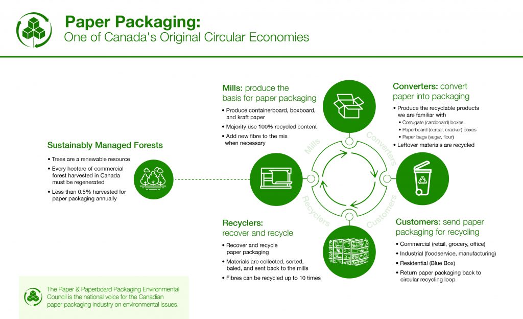 PPEC New Infographic 2021 - circular economy and recycled content